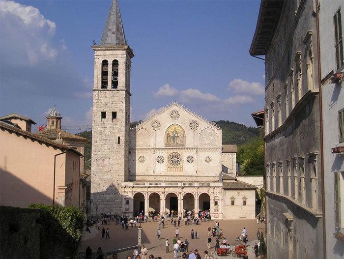 La Terrazza Apartment Spoleto Luaran gambar